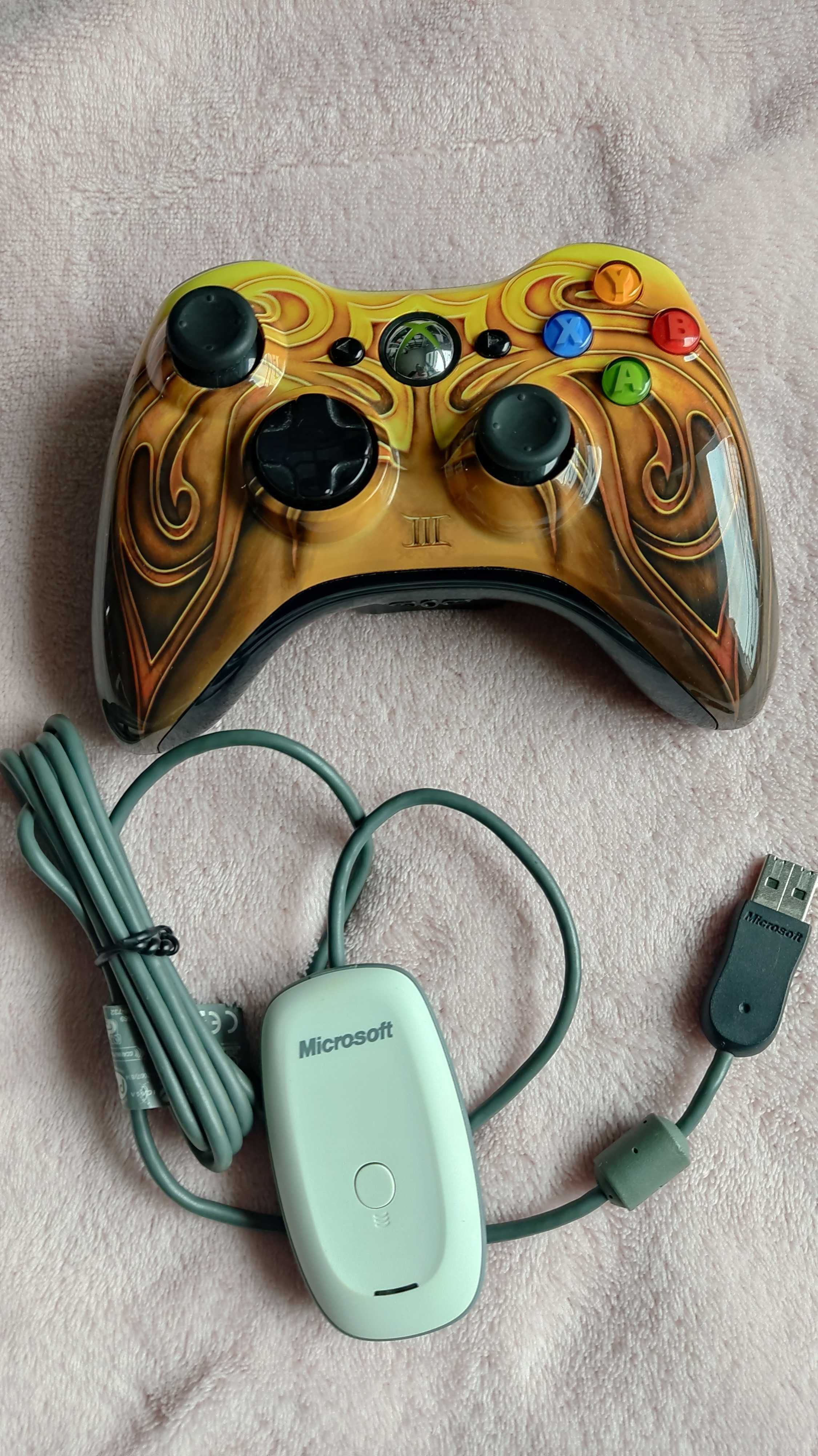 Microsoft Xbox 360 Wireless Controller Fable 3 Edition UNIKAT pad