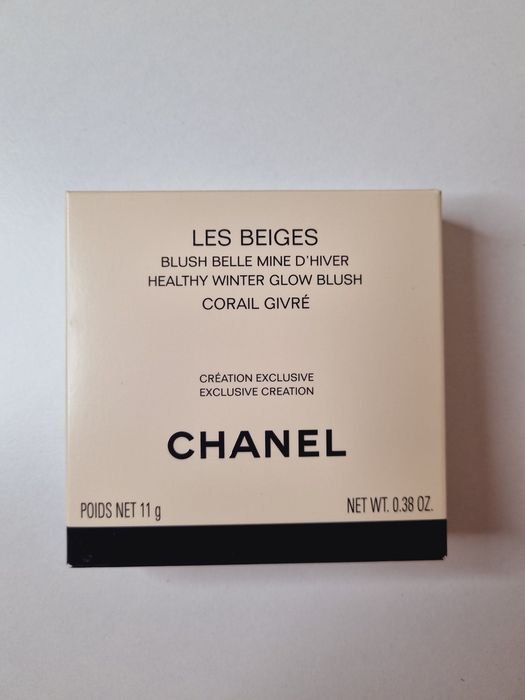 Chanel Les Beiges róż do policzków odcień Corail Givre limitowany