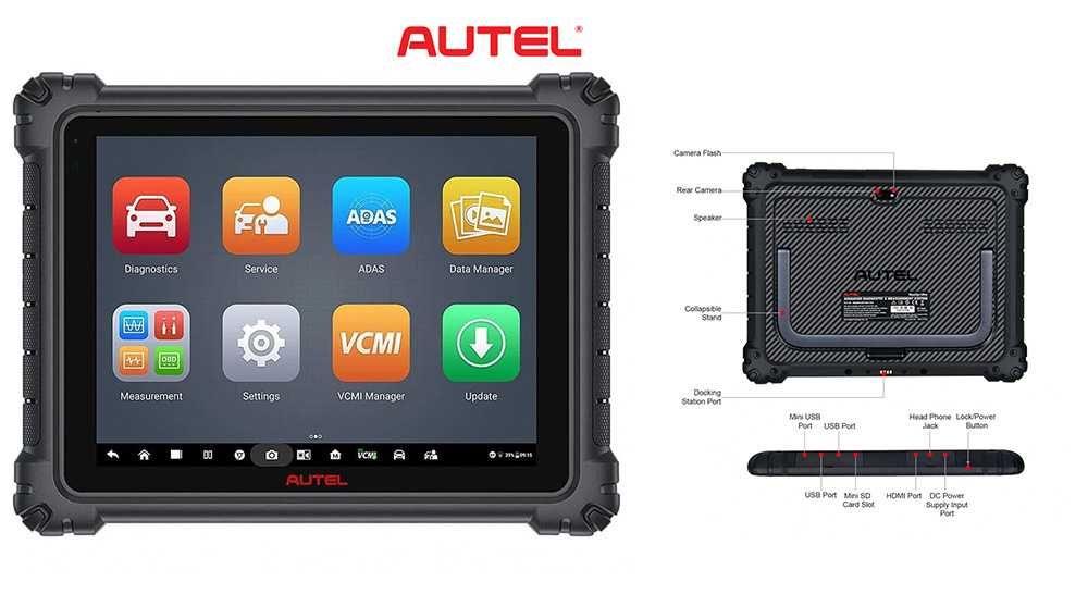 Autel MS Ultra Maq Diagnostico OBD (Topo Gama) VMCI/DoIP/J2534 (NOVO)