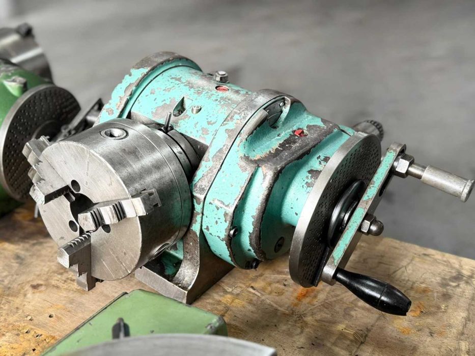 Przyrząd podziałowy podzielnica fi 160 mm do frezarki