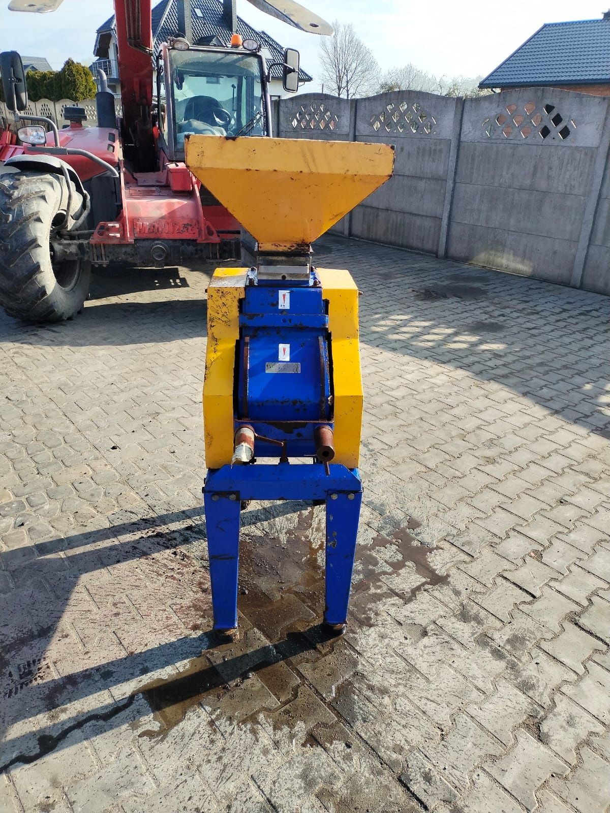 Gniotownik do zboża skiold transport
