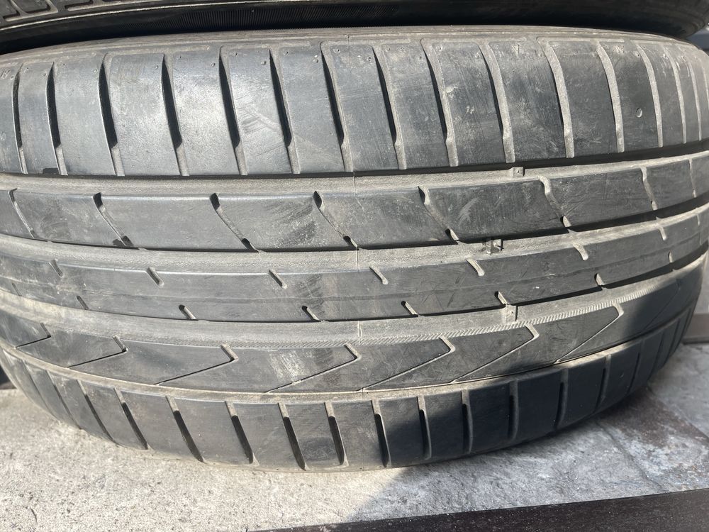 Шины 225/45 R17 Hankook б/у 5,5/6 мм лето пара U4