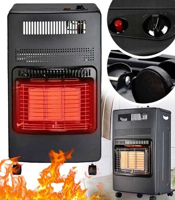 Портативний газовий інфрачервоний обігрівач для приміщень та вулиці