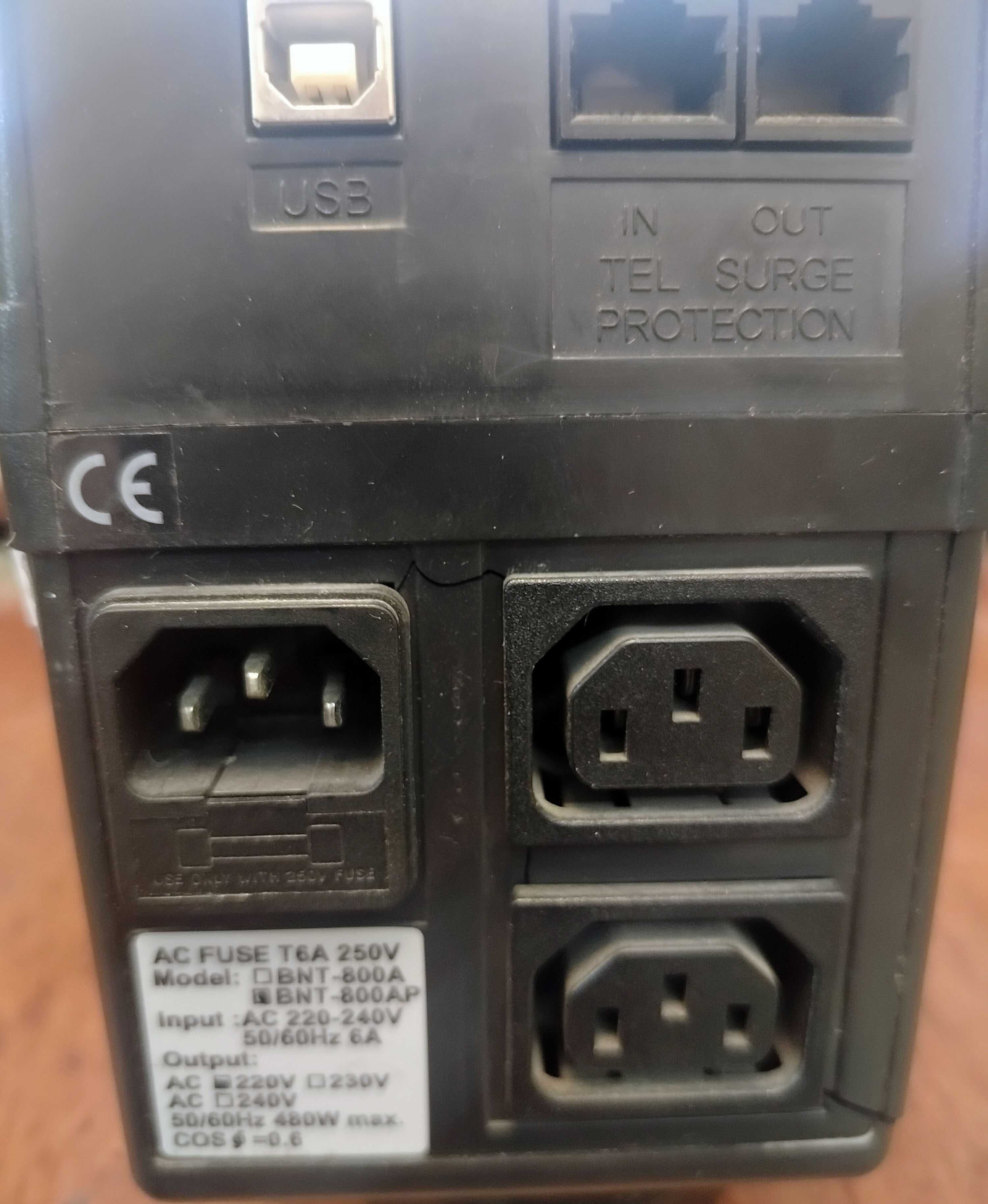ИБП Eaton NV 1400H 24V 840W(без АКБ) Powercom BNT-800AP 480W (без АКБ)