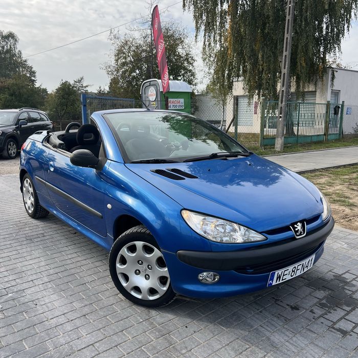 Na sprzedaż Peugeot 206cc 1.4/Cabrio/Oszczędny/El.dach/Gwarancja
