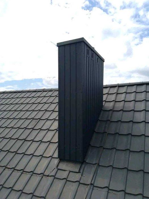 obróbki , obróbka komina , okucia blacharskie , opierzenia .