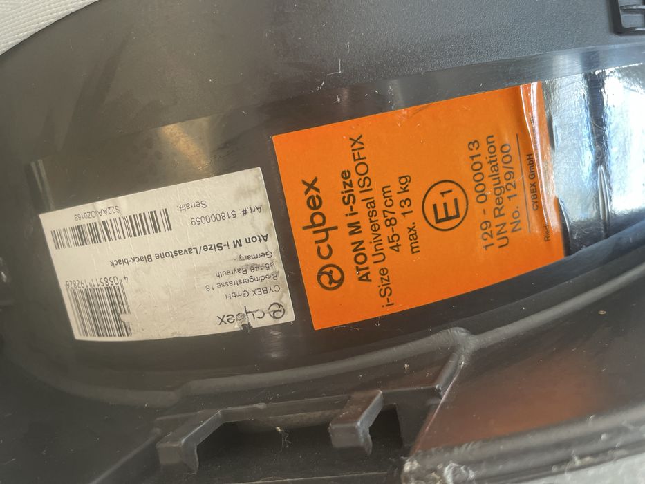 Nosidlo nosidelko na isofix cybex fotelik