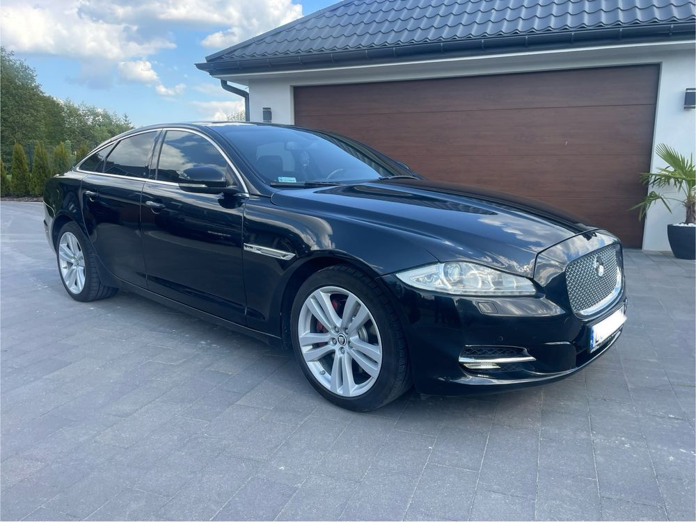 Jaguar XJ x351 3.0 275km po wymianie rozrzadu alcantara led zamiana