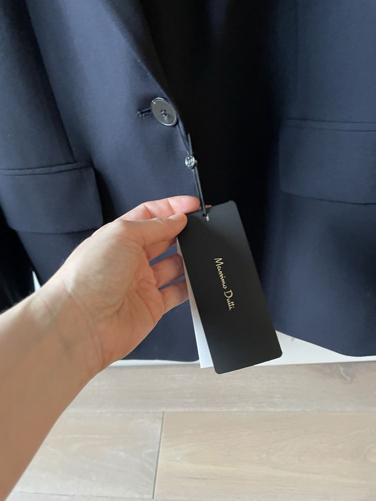 Marynarka Nowa Massimo Dutti rozm. 38 granatowa
