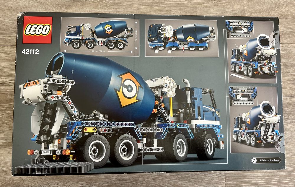 Lego Technic Betoniarka 42112