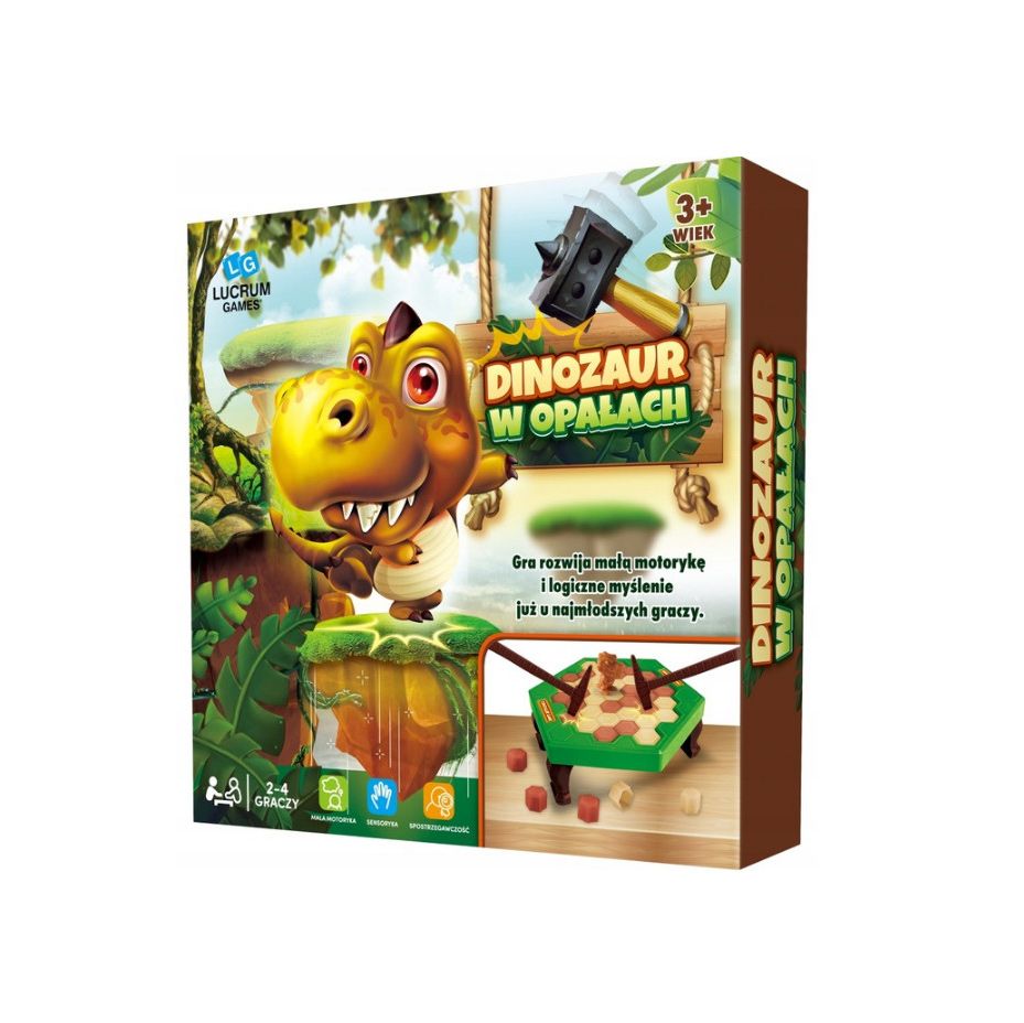 Dinozaur W Opałach Gra Zręcznościowa Rodzinna 3+