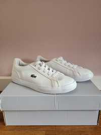 białe buty lacoste 31