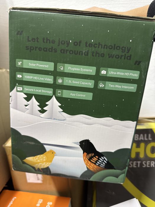 Розумна годівниця для птахів