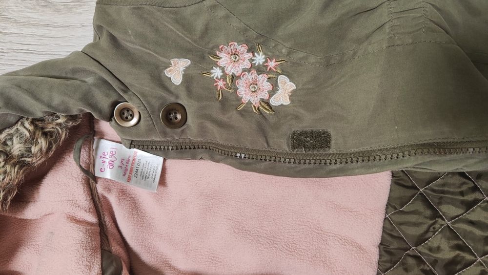 Парка, ,куртка для дівчинки, 98-104