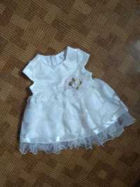 платье сарафан нарядное пышное возраст 0-3мес