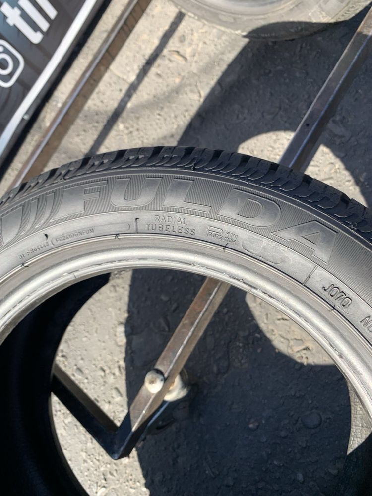 Шини 185/55 R14 пара Fulda 7мм, 2022р, літо