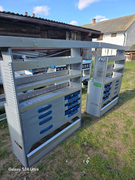 2x BOTT zabudowa serwisowa szuflady organizery, możliwość transportu