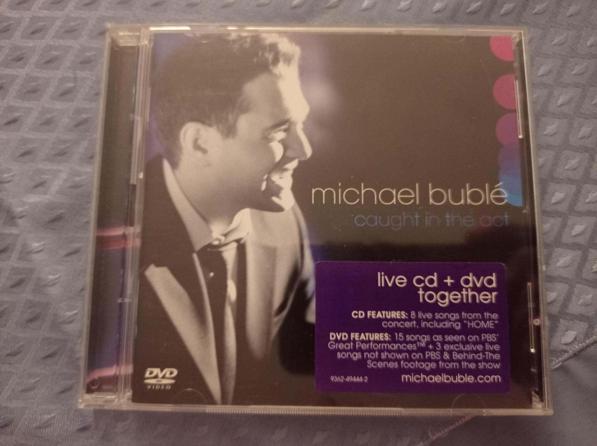 Michael Buble - cought on The act CD + DVD