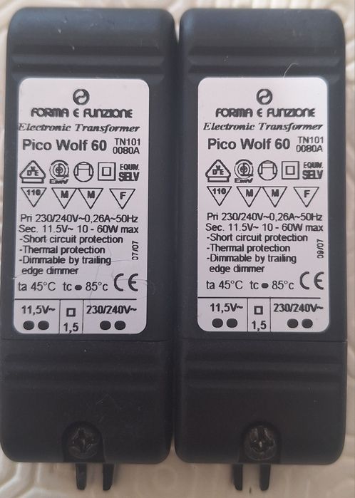 Transformadore 11.5v, (2 unidades)(pico wolf 60)