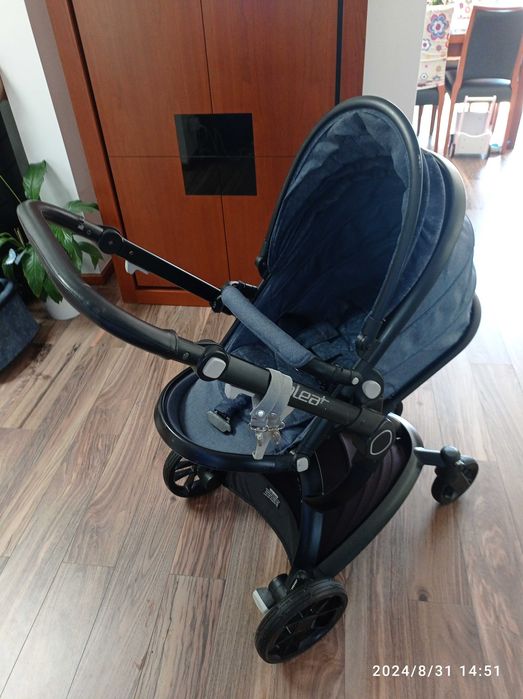 Trio Be Cool Pleat PLUS - Carrinho + Ovo + Alcofa + Saco + Capa Chuva