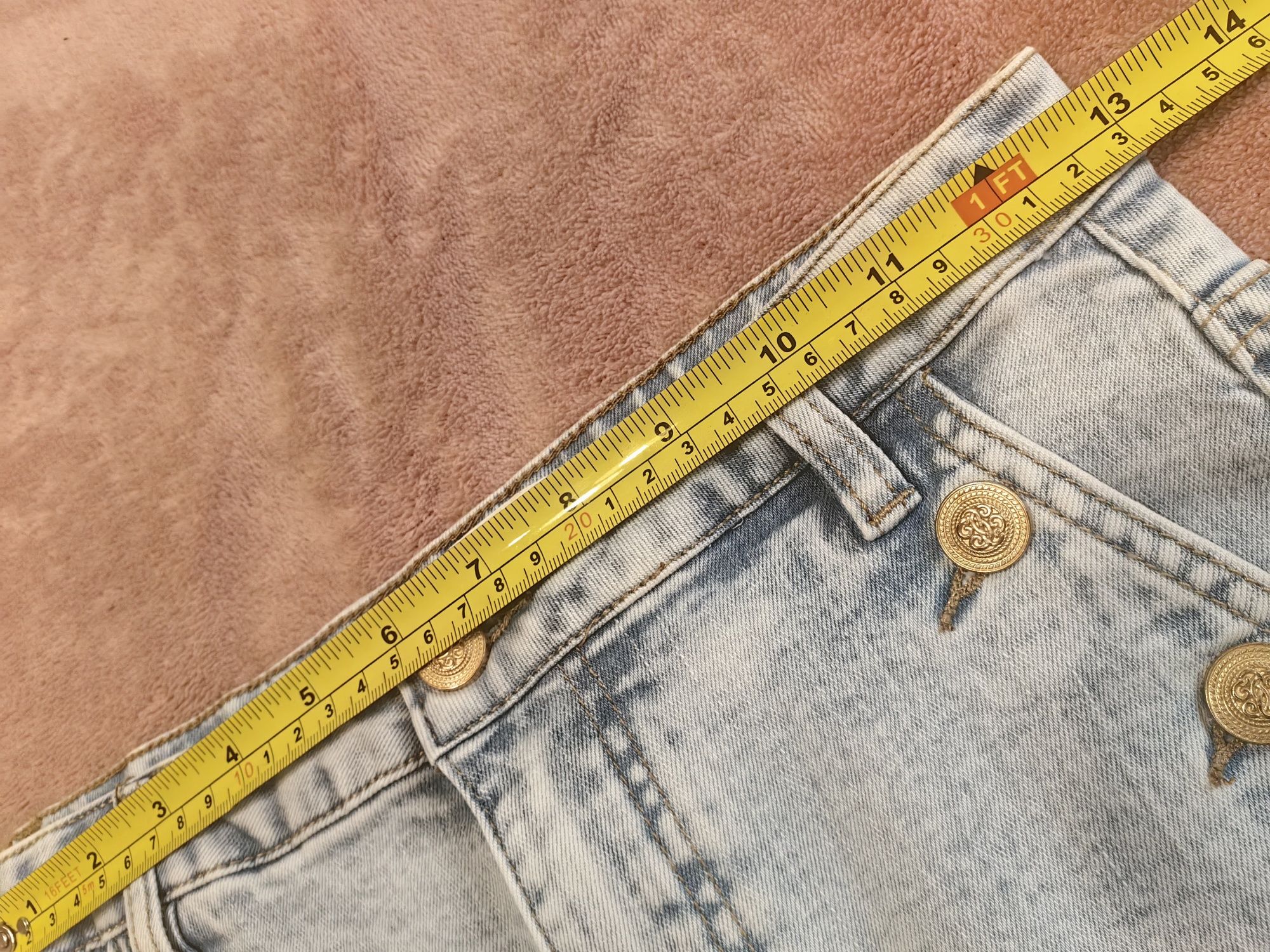 spódnica jeansowa Midi