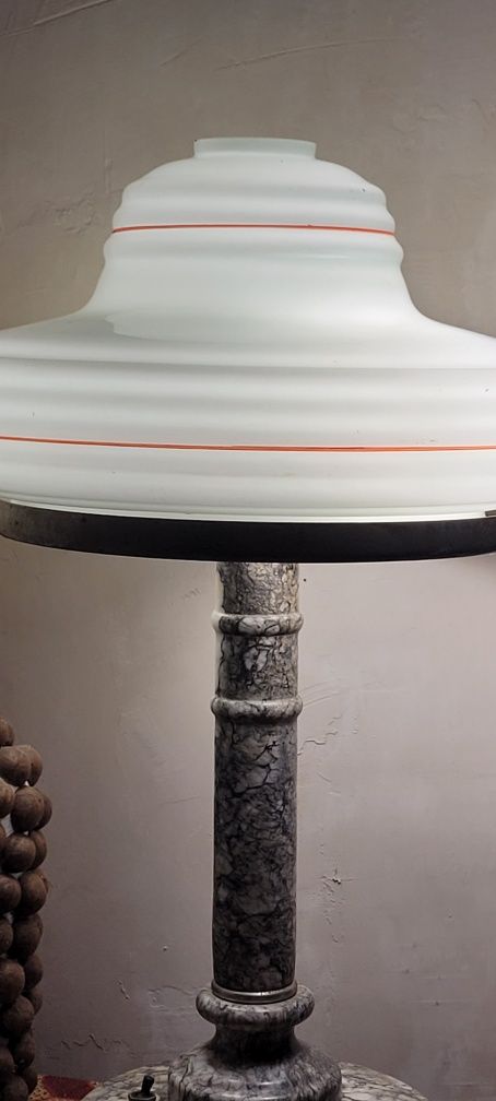 Лампа мармурова настільна, кабінетна 20 століття