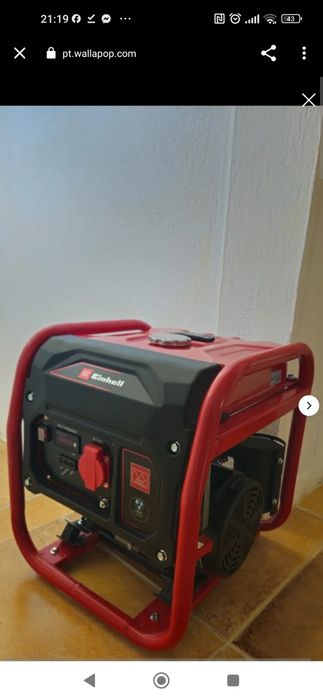 Vendo gerador gasolina alemão 4T de 1100w