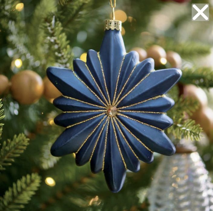 Преміум набор ялинкових іграшок , скло