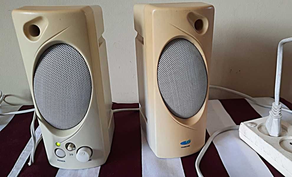 Głośniki do retro komputera Model Tsunami 693