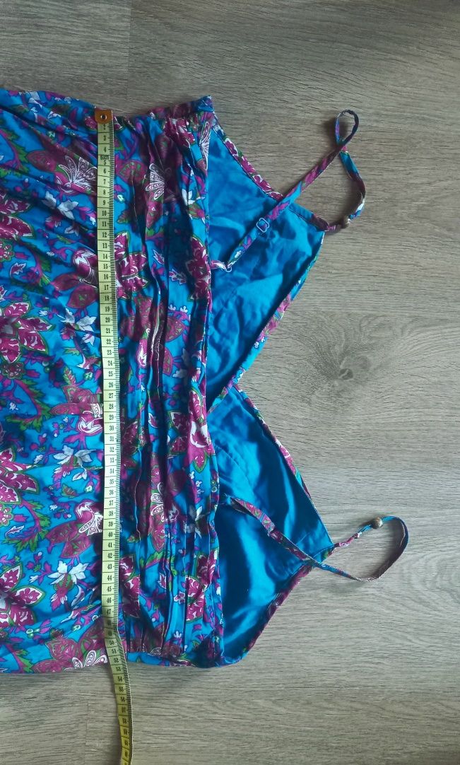 Letnia długa sukienka plus size
