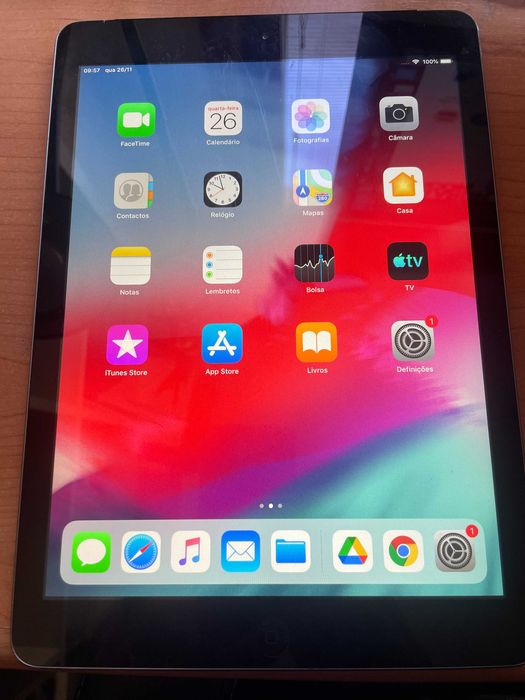 Apple iPad Air + Cellular 128Gb Desbloqueado LCD Com Problemas