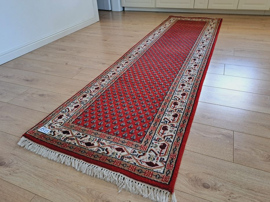 Elegancki Indyjski ręcznie tkany wełniany chodnik Mir 70x280cm.nr 1515