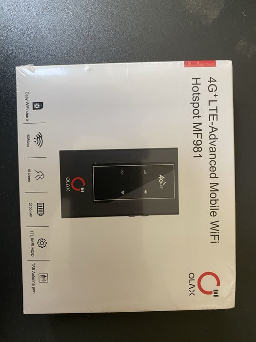 Olax MF981 4G+ LTE-Advanced Mobile WiFi Hotspot