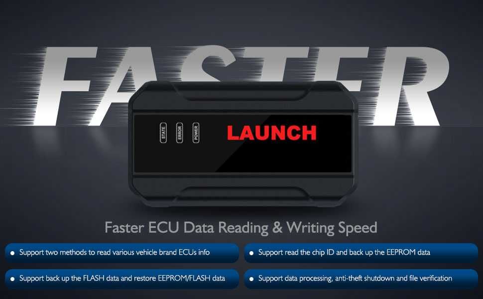 Launch X-431 ECU TCU Programmer Programação Centralinas/Caixas (NOVO)
