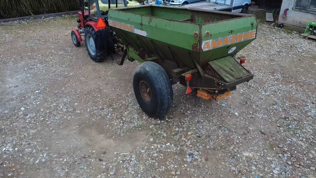 Rozsiewacz wapna amazone zg 8000, dwa adaptery. Nie RCW