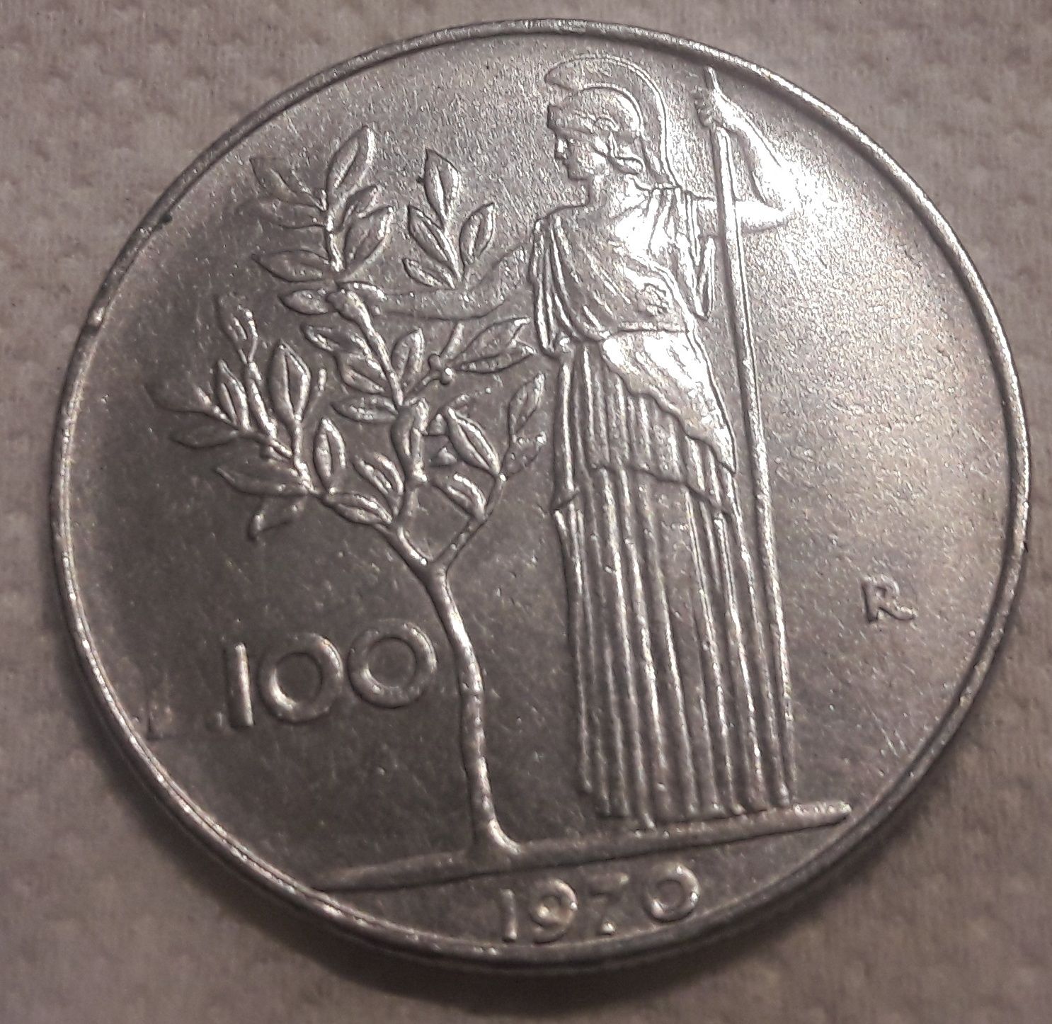 100 lirów - Italia Włochy - 1970