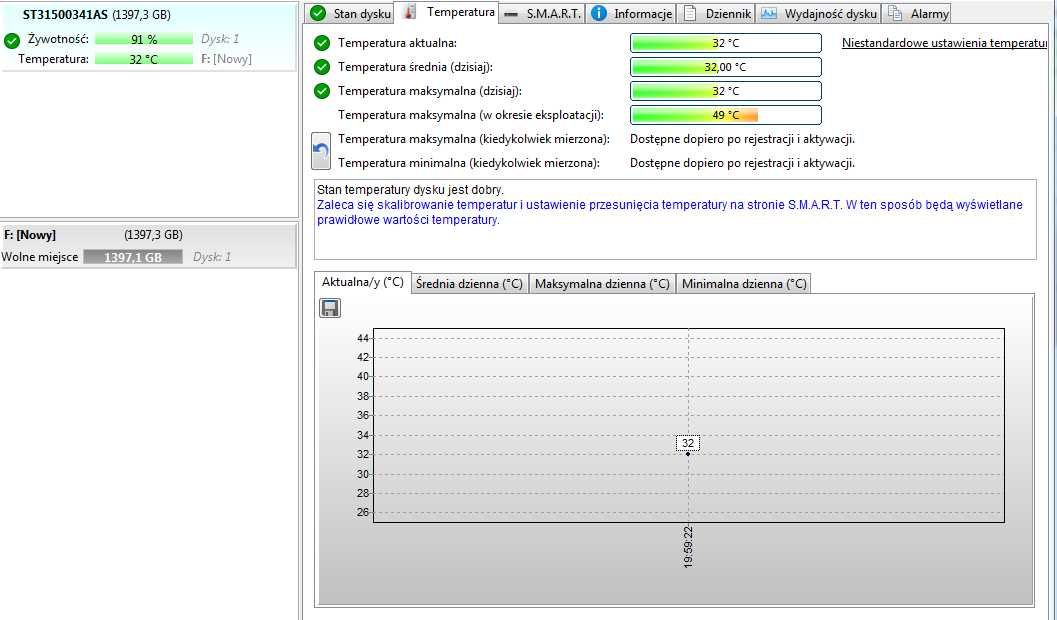 SEAGATE BARRACUDA 7200.11 1.5TB 7.2K 32MB SATA II 3.5'' ST3/1500/341AS