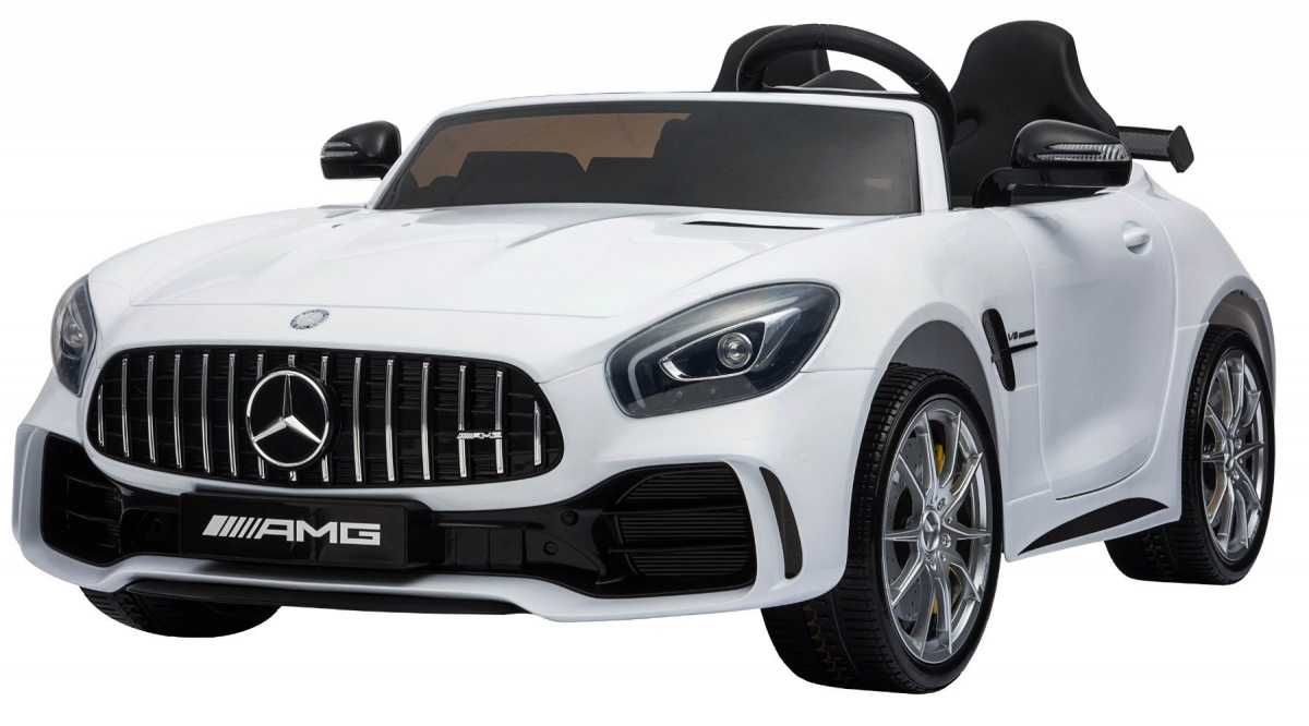 Lakierowany Samochód autko auto 2 os. Mercedes Benz GTR 4x4 akumulator