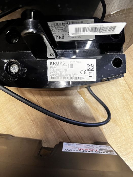 Ekspres Krups biały  model FDB145000P