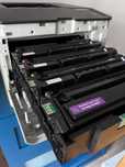 Tonery do SAMSUNG CLP680 komplet używane, zestaw 4 tonerów CMYK
