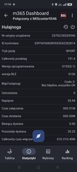 Xiaomi scooter essential zadbana odblokowana 30km/h