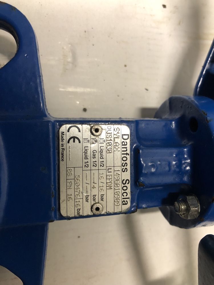 Przepustnica zawor zasuwa  danfoss socla sylax dn 65 nowe