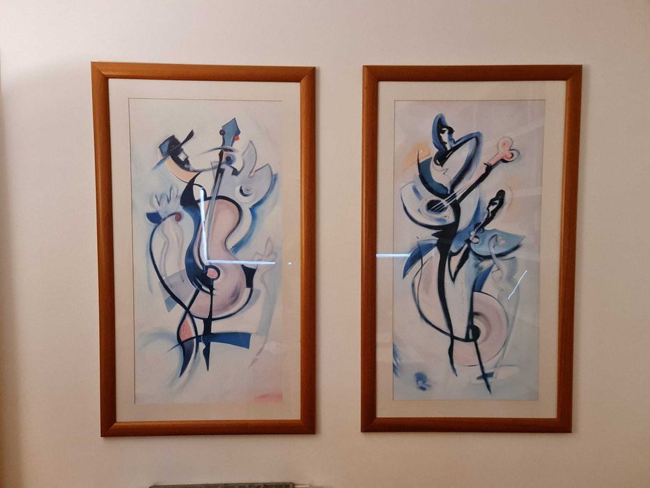 Conjunto de 2 quadros