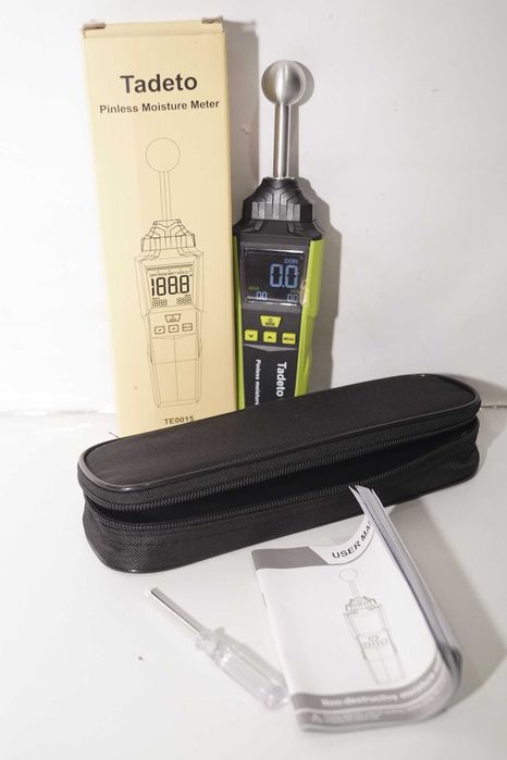 Tester wilgotności Tadeto – Precyzyjny miernik wilgotności do drewna