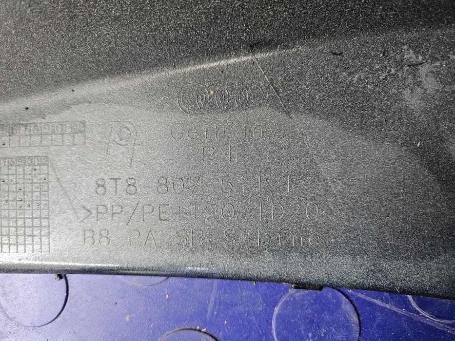 ZDERZAK tylny kompletny AUDI A5 8T SPORTBACK LIFT S-line LX5R oryginał