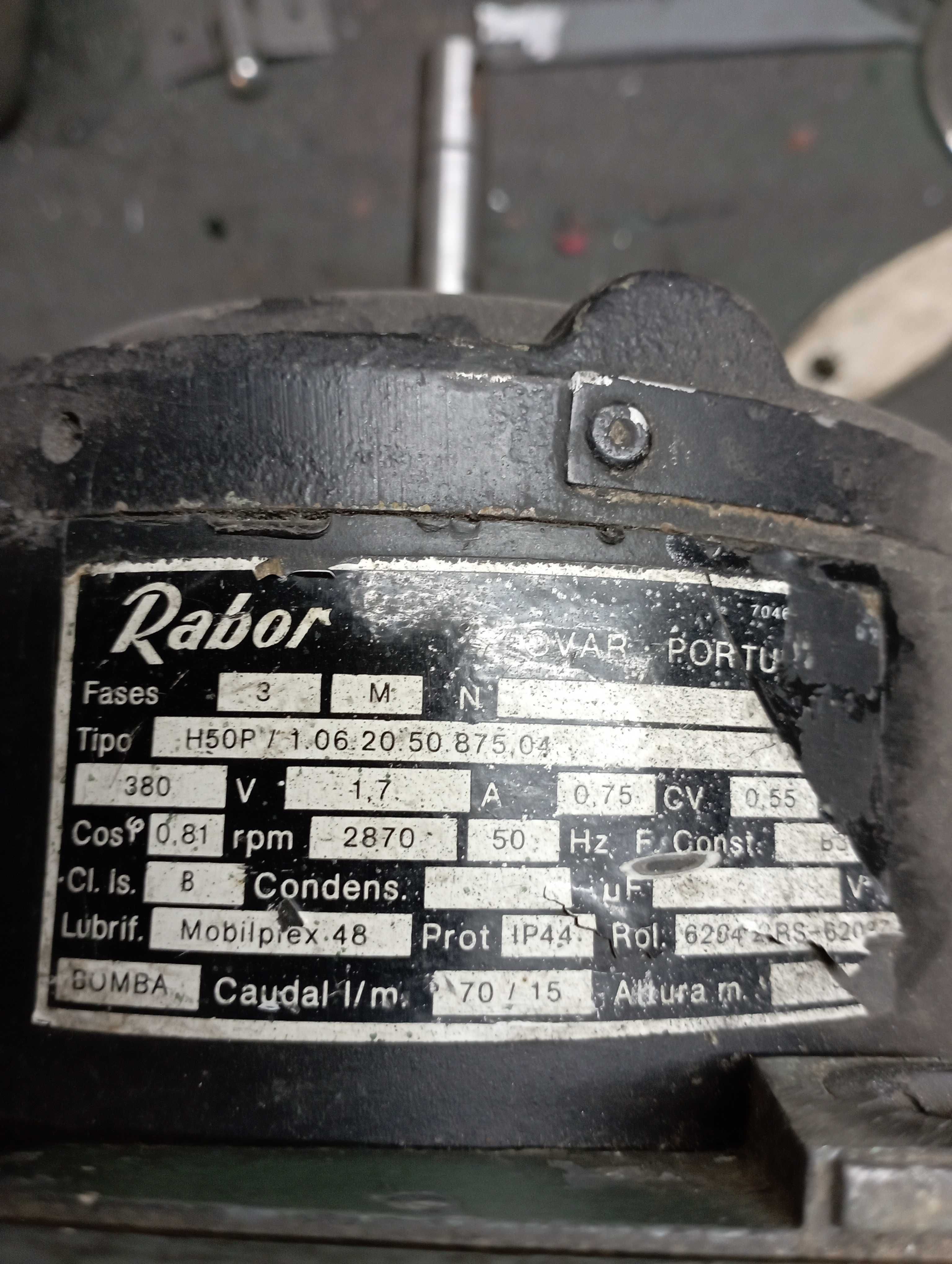 Motor Rabor trifásico