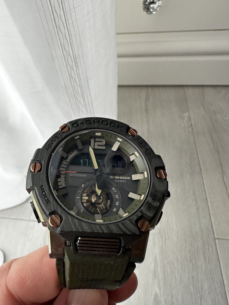 Casio G-STEEL GST-B300XB-1A3ER Carbon Solar