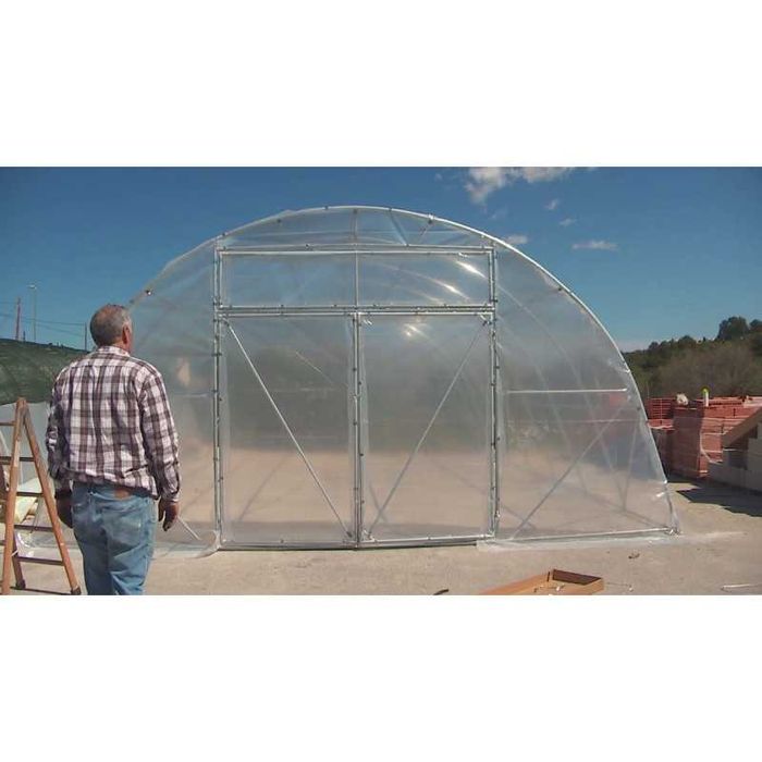 Estufa tipo Túnel Modelo PRO - 6x12x3m