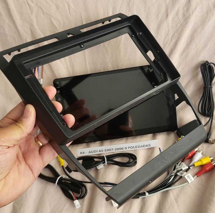 R4 - Auto Rádios AUDI A6 97-06 9 POLEGADAS  android