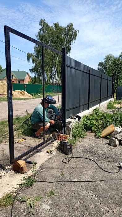 Виготовлення Воріт парканів.  Двері Решітки Навіси